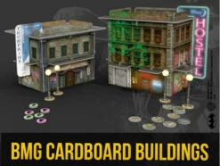 Batman Miniatures Game: Cardboard Buildings (2)
