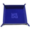 Metallic Dice Games: Velvet Folding Tray - Blue -Wizards Toy Shop md532