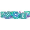 Metallic Dice Games: 16mm Polyhedral Set - Unicorn - Aurora (7)