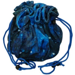 Metallic Dice Games: Dice Bag With Pockets - Galaxy -Wizards Toy Shop md9101 3