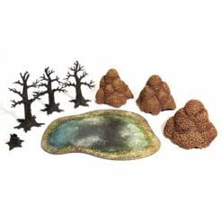Monster Painted Scenery: Autumn Forest -Wizards Toy Shop mfc10101 2