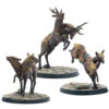 Fallout: Wasteland Warfare: Creatures - Radstag Herd (Preorder) -Wizards Toy Shop muh052289