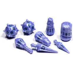 Warrior Polyhedral Set: Ghost Knight (8)