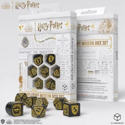 Harry Potter Dice: Hufflepuff Black Set (7)