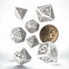 The Witcher Dice Set: Geralt - The White Wolf -Wizards Toy Shop qwsswge3t