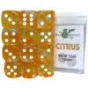 R4I Dice: 18mm D6 Cube - Diffusion Citrus (12) (Preorder) -Wizards Toy Shop r4i50406 12p 1
