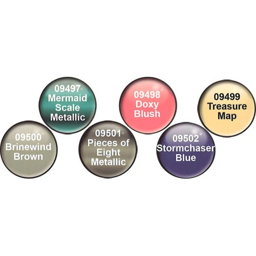 FastPallet Paint Set: Pirate Colors - High Seas Adventure (6) 4 FastPallet Paint Set: Pirate Colors - High Seas Adventure (6) - Image 2