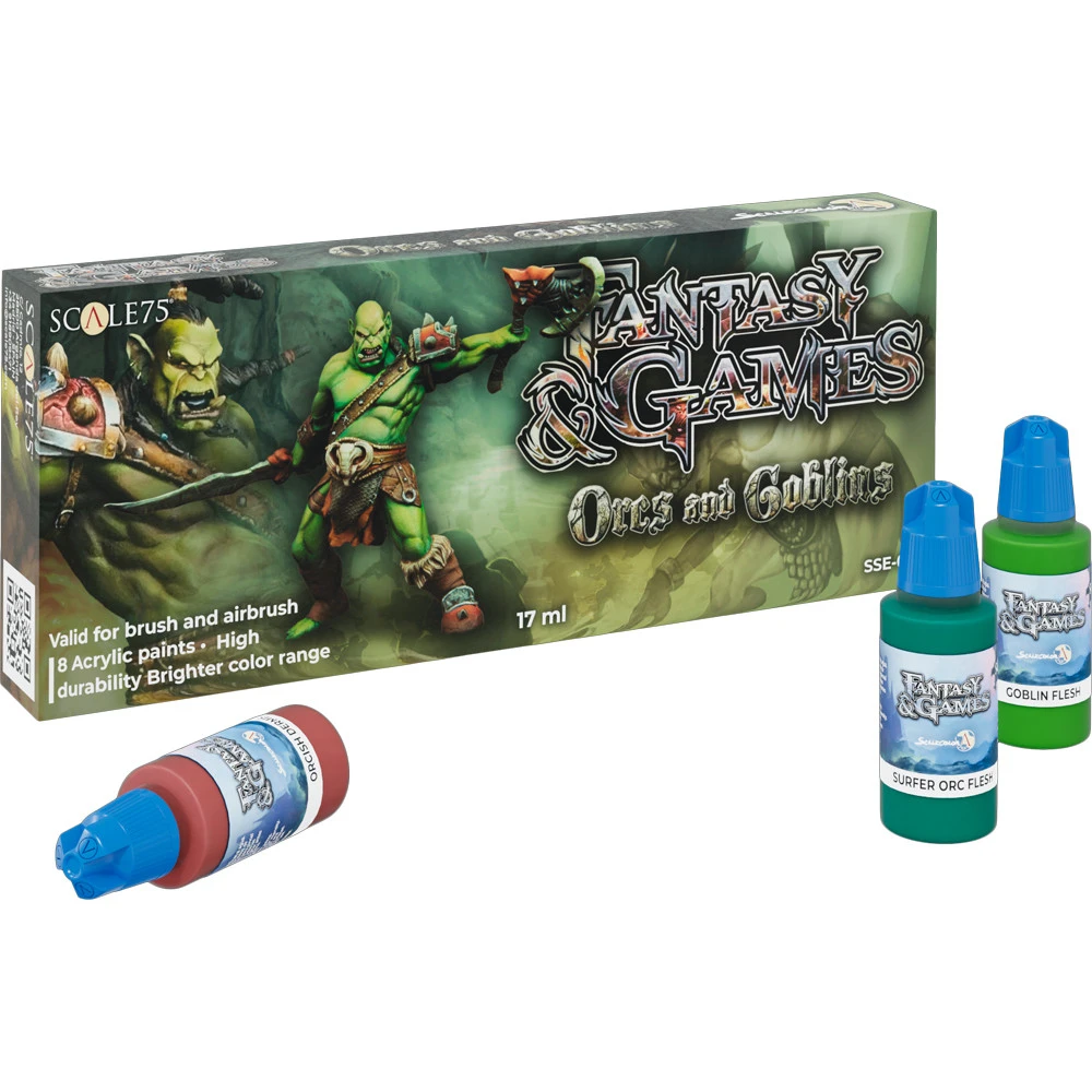 Fantasy & Games Paint Set: Orcs & Goblins (Preorder) 3 Fantasy & Games Paint Set: Orcs & Goblins (Preorder)