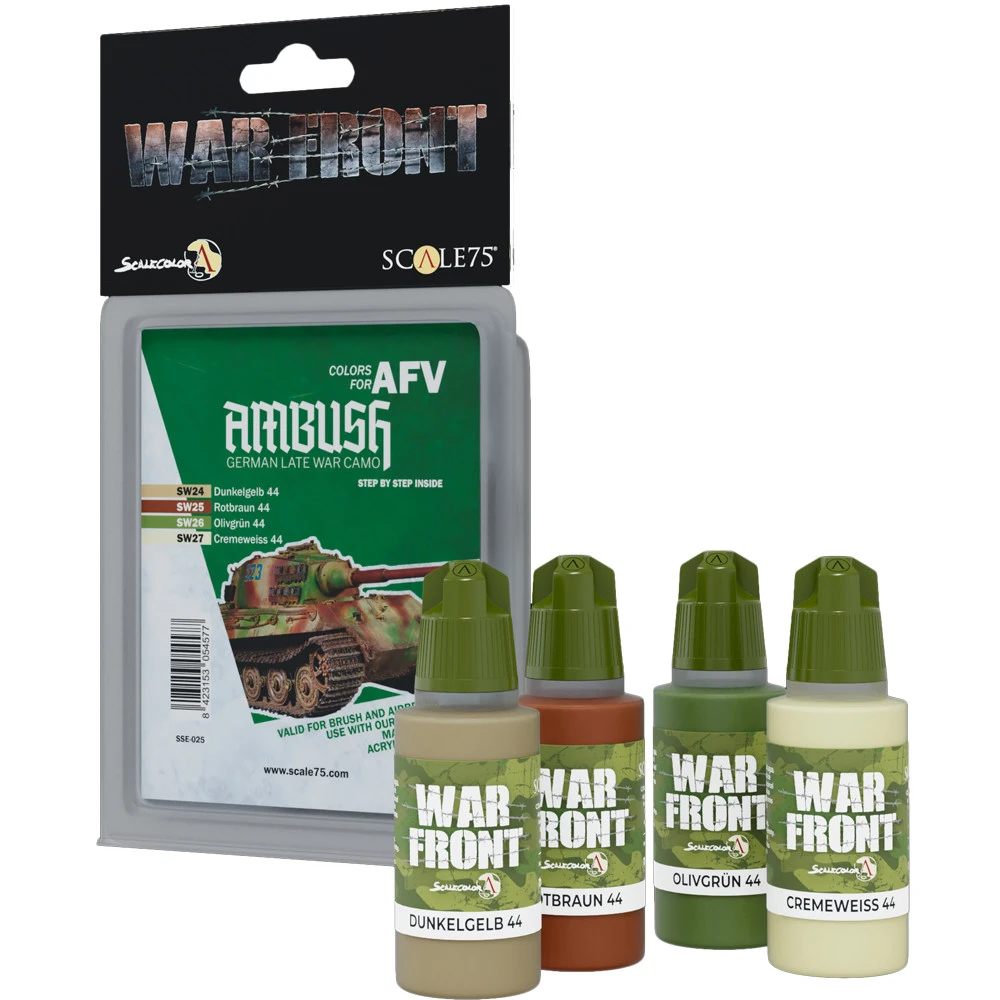 War Front Paint Set: Ambush Paint Set (Preorder) 3 War Front Paint Set: Ambush Paint Set (Preorder)