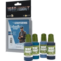 War Front Paint Set: Colors For Uniforms - Luftwaffe Crew (Preorder)