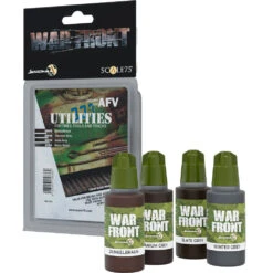 War Front Paint Set: Colors For AFV - Utilities (Preorder)