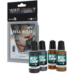 War Front Paint Set: Colors For AFV - Full Metal (Preorder)