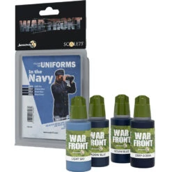 War Front Paint Set: Colors For Uniforms - In The Navy (Preorder)