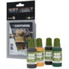 War Front Paint Set: Colors For Uniforms - Panzer Crew Summertime (Preorder) -Wizards Toy Shop s75 sse 060