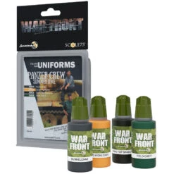 War Front Paint Set: Colors For Uniforms - Panzer Crew Summertime (Preorder)