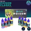 Scale Instant Color: Poison Flasks - Green Colors -Wizards Toy Shop s75 sse 102