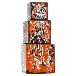 Sirius D6 Dice Set: Scarecrow Halloween Stackables (3)