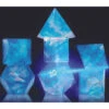 Sirius Dice: Cloak & Dagger - Blue (7) (Last Chance) -Wizards Toy Shop sdz0010 01