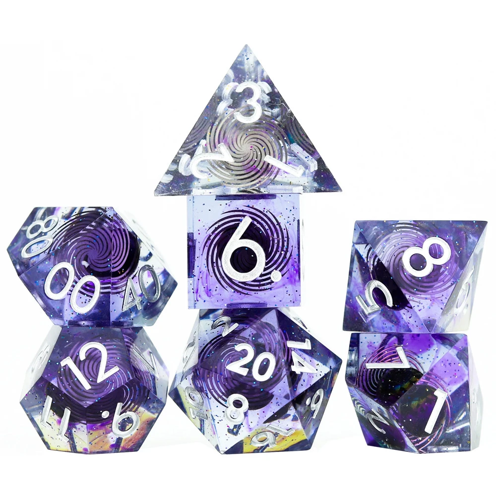 Sirius Dice: Sharp-Edged - Sharp Midnight (7) 3 Sirius Dice: Sharp-Edged - Sharp Midnight (7)