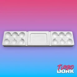 Turbo Dork: Dry Palette - Large White Silicone (Preorder)