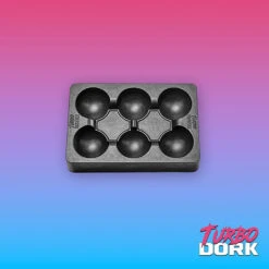 Turbo Dork: Dry Palette - Small Black Silicone (Preorder)