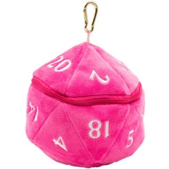 Ultra Pro Dice Bag: D20 Plush - Pink