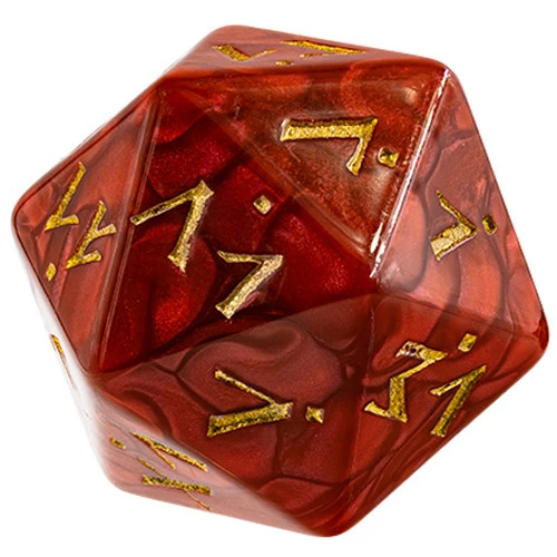 Ultra Pro D&D 40mm Language D20: Dwarven Davek (Preorder) 3 Ultra Pro D&D 40mm Language D20: Dwarven Davek (Preorder)