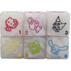 USAopoly Premium D6 Dice Set: Hello Kitty & Friends (6) -Wizards Toy Shop usoac075296 4