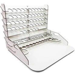 Vallejo: Work Station With Verticle Storage (40x30cm)