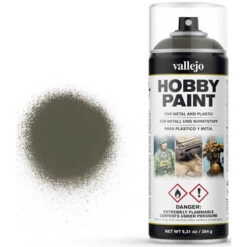 Vallejo AFV Color Aerosol Primer: Russian Green 4BO (400ml)