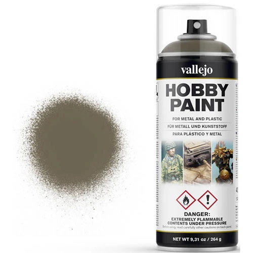 Vallejo Infantry Color Aerosol Primer: Russian Uniform (400ml) 3 Vallejo Infantry Color Aerosol Primer: Russian Uniform (400ml)