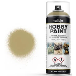 Vallejo Fantasy Color Aerosol Primer: Dead Flesh (400ml)