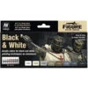 Vallejo Model Color: Black & White (8) (Preorder) -Wizards Toy Shop val70151