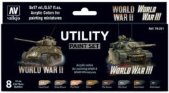 Vallejo Model Color Set: WWII & WWIII - Utility