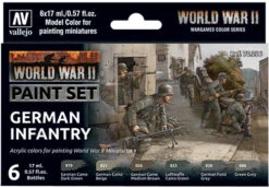 Vallejo Model Color Set: WWII - German Infantry