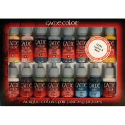 Vallejo Game Color Set: Leather & Metal 17ml (16)