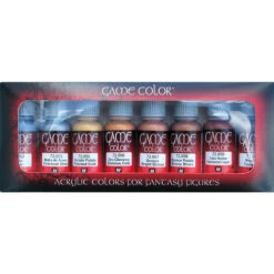 Vallejo Game Color Set: Metallic Colors 17ml (8)