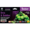 Vallejo Game Color Set: Orcs & Goblins 17ml (8)