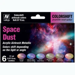 Vallejo Colorshift Airbrush Paint Set: Space Dust (6)