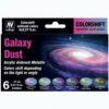 Vallejo Colorshift Airbrush Paint Set: Galaxy Dust (6)