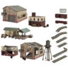 Warcradle Scenics: Augusta Industrial Set -Wizards Toy Shop wsa500007