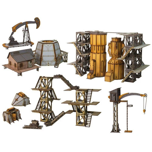 Warcradle Scenics: Promethean Complex Set 3 Warcradle Scenics: Promethean Complex Set