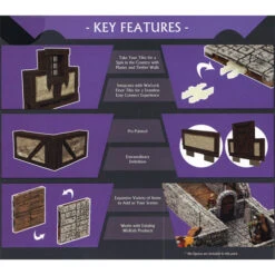 WarLock Tiles: Town & Village -Wizards Toy Shop wzk16506 2