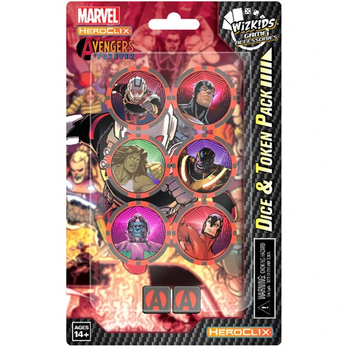 Marvel HeroClix: Avengers Forever - Ant Man Dice & Token Pack 3 Marvel HeroClix: Avengers Forever - Ant Man Dice & Token Pack