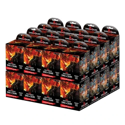 D&D Icons Of The Realms Miniatures: Fangs & Talons - Booster Case (32) 3 D&D Icons Of The Realms Miniatures: Fangs & Talons - Booster Case (32)