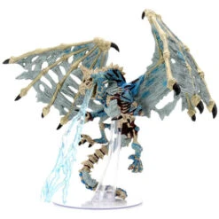 D&D Icons Of The Realms Miniatures: Boneyard - Adult Blue Dracolich Premium Figure -Wizards Toy Shop wzk96038 3