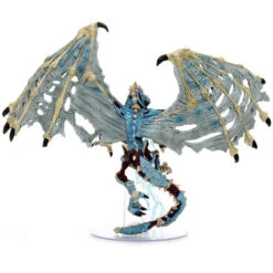 D&D Icons Of The Realms Miniatures: Boneyard - Adult Blue Dracolich Premium Figure -Wizards Toy Shop wzk96038 4