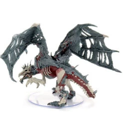 D&D Icons Of The Realms Miniatures: Boneyard - Adult Green Dracolich Premium Figure -Wizards Toy Shop wzk96039 5