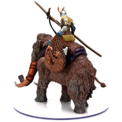 D&D Icons Of The Realms Miniatures: Snowbound - Frost Giant & Mammoth Premium Set -Wizards Toy Shop wzk96077 5