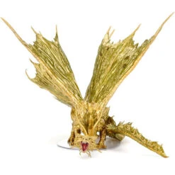 D&D Premium Painted Figure: Adult Gold Dragon -Wizards Toy Shop wzk96116 4